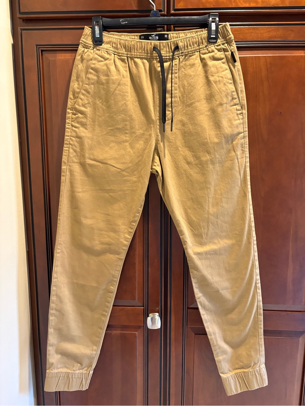 Hollister Mens Jogger Pants Cotton Blend Stretchy - XS